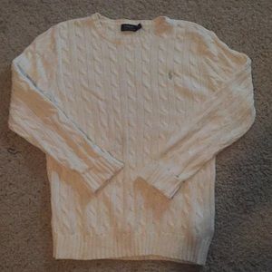 Polo by Ralph Lauren cream sweater - L